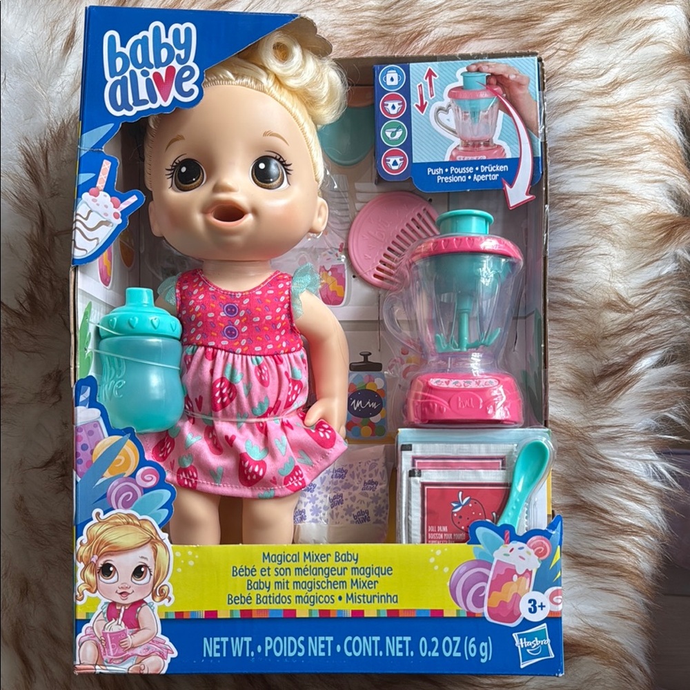 Baby Alive Magical Mixer Baby Doll Set with Accessories
